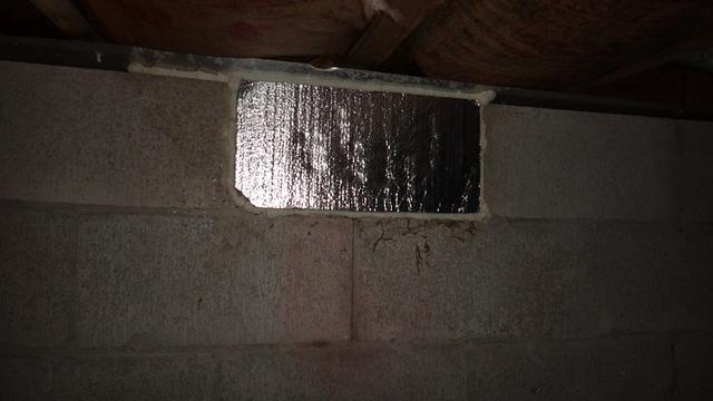 Sealed Crawlspace Vent